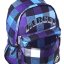 Rucksack und Federmäppchen Target Light/Dark Blue Cubes 23821