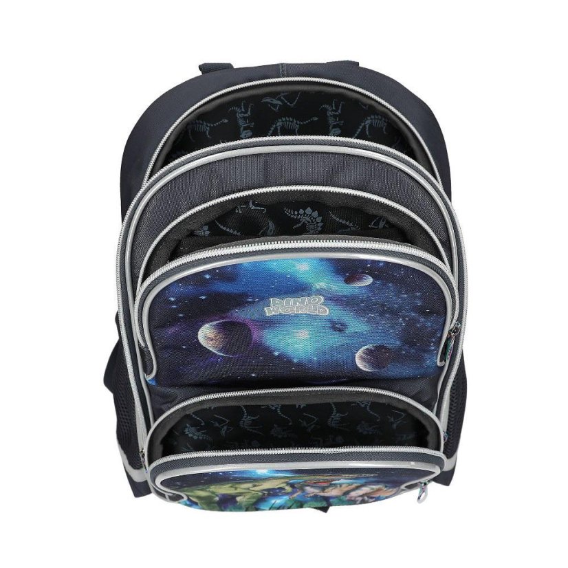 Einkammer-Schulrucksack Dino World Galaxy