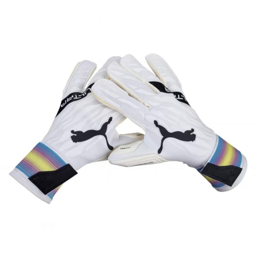 Torwarthandschuhe Puma Ultra Grip 1 Hybrid Pro - Farbe: Weiß, Größe: 7