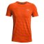 Under Armour Seamless Radial Men's T-Shirt - Color: Orange, Size: L