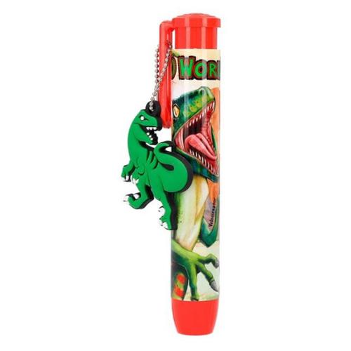 Ausziehbarer Gummiband mit Anhänger Dino World Velociraptor