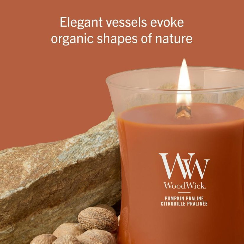 WoodWick Medium Candle, Pumpkin Praline