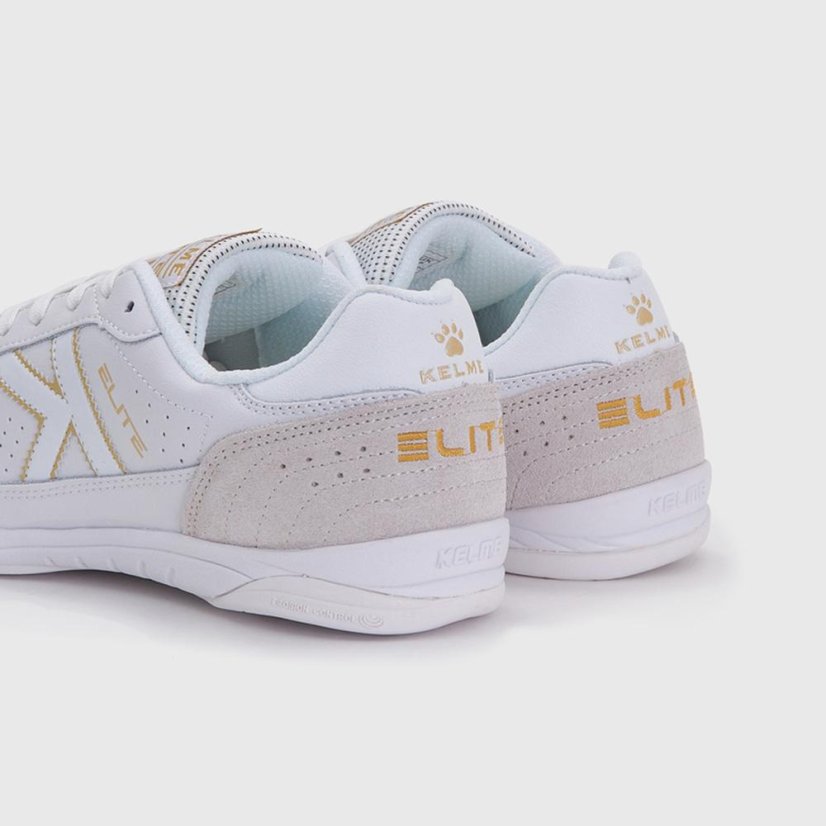 Sálová obuv Kelme Elite - Barva: Bílá, Velikost: 41