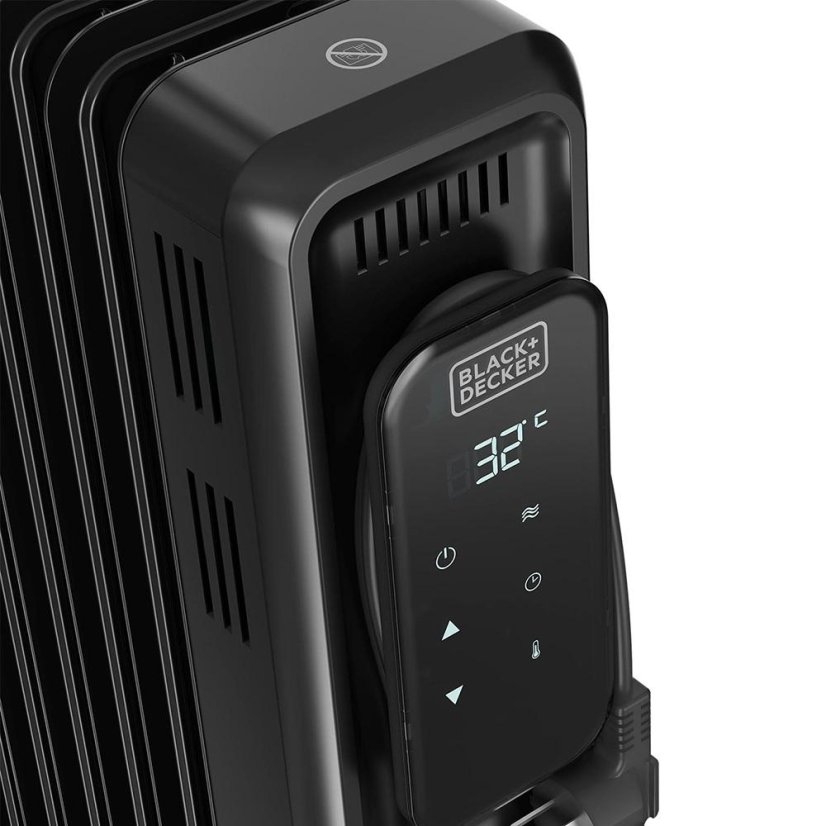 Heizkörper Black+Decker BXRA2501E schwarz