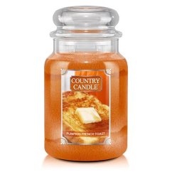 Svíčka Country Candle velká, Pumpkin French Toast
