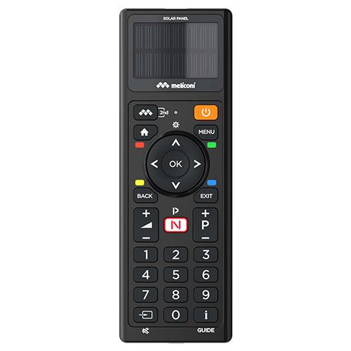 Uniwersalny pilot zdalnego sterowania z ładowaniem słonecznym Meliconi 800508