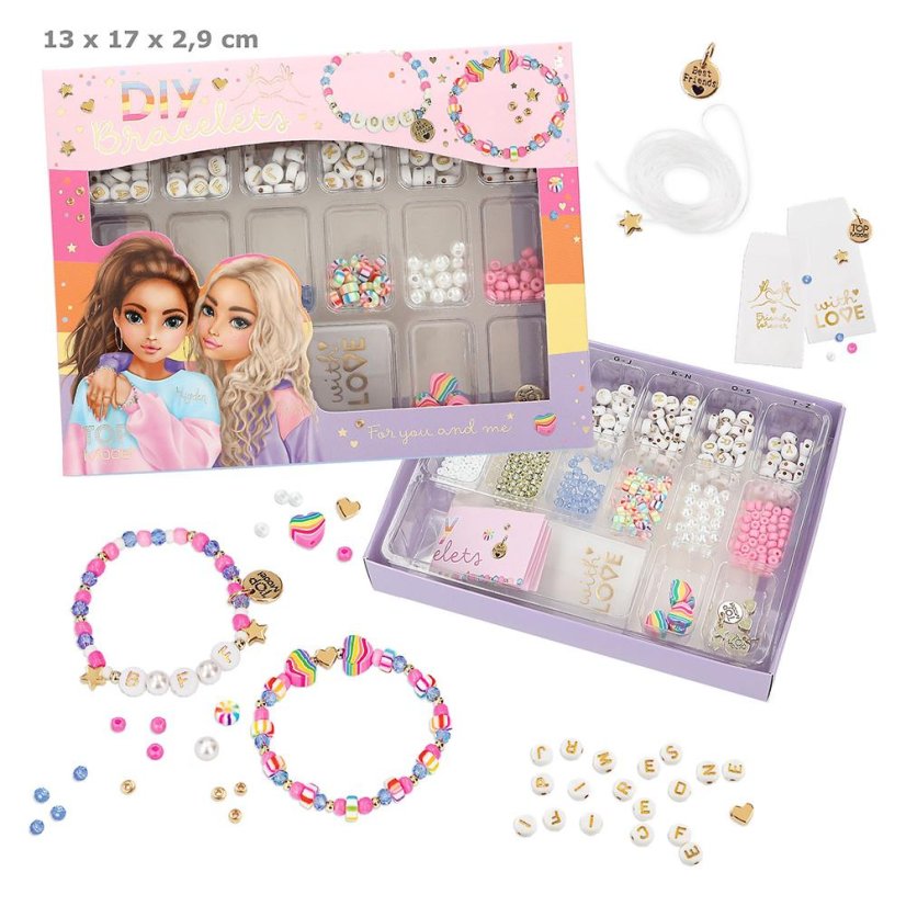 Perlen-Set zur Herstellung von Armbändern Top Model Hyden & Christy