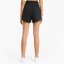 Puma Rebel 4 High Waist Women's Shorts - Color: Black, Size: L