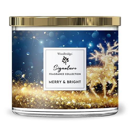 Woodbridge Signature Kerze, Merry & Bright