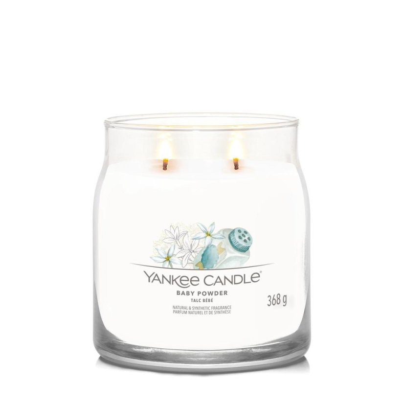 Świeca Yankee candle Signature średnia, Baby Powder