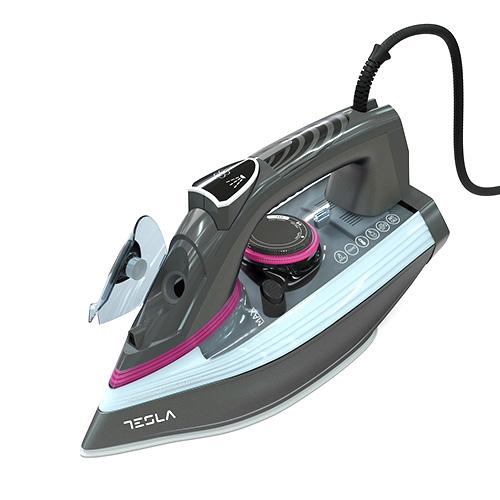 Tesla IR400GP steam iron, gray