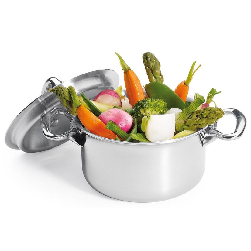 Pot with lid de Buyer Affinity 3742.20 stainless steel