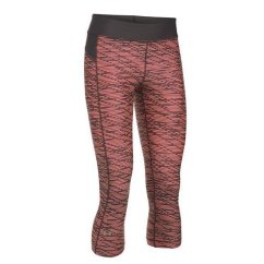Under Armour HeatGear Printed Capri Women's Compression Leggings