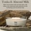 Świeca WoodWick w kształcie łodzi, Tonka & Almond Milk
