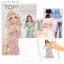 Kreatives Heft mit Aufklebern Top Model Summer Feeling