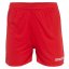 Damen-Shorts Macron Acrux - Farbe: Rot, Größe: XXS