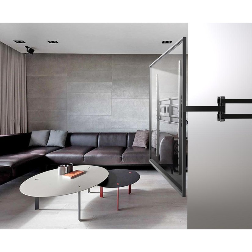 Meliconi FlatStyle FDRP 600 580471 čierny držiak na televízor