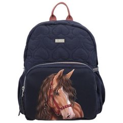 Batůžek Miss Melody, potisk hnědého koníka