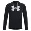 Under Armour Rival Terry Logo Men's Sweatshirt - Color: Black, Size: L