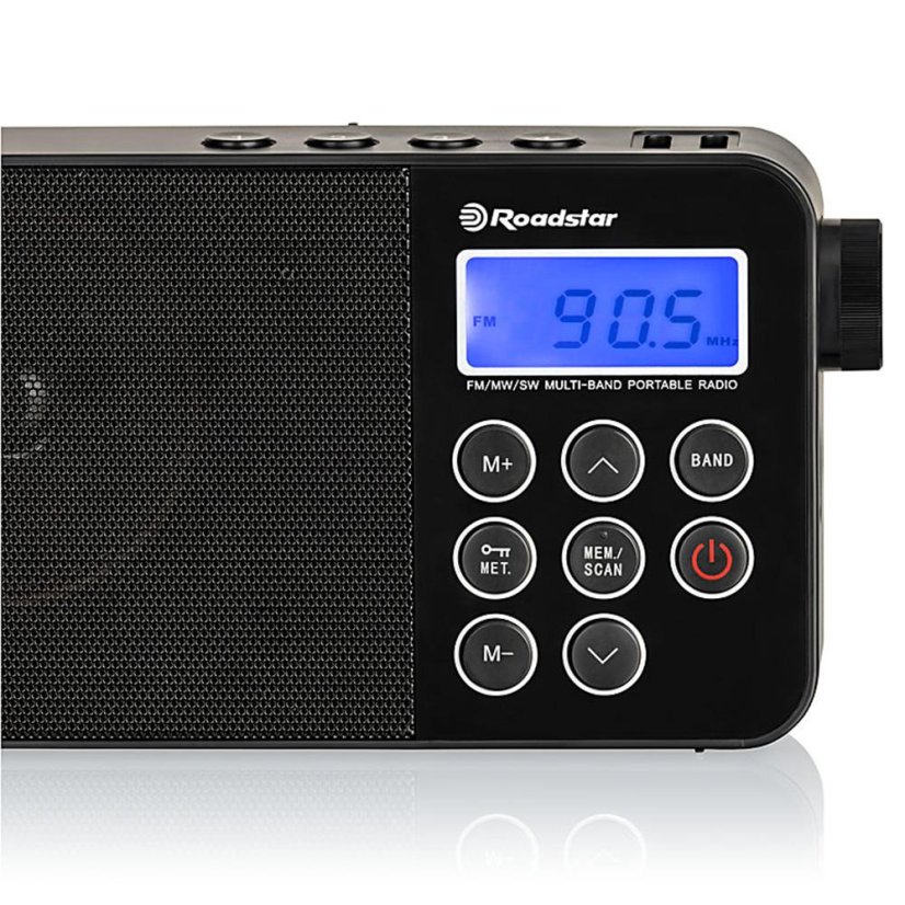 Prenosné rádio Roadstar TRA-2340PSW, čierne