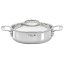 Alacsony fedeles edény de Buyer Affinity 3741.24, 24 cm