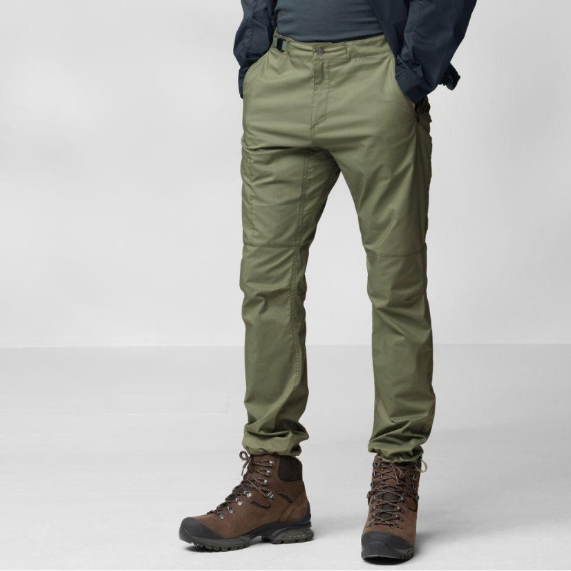 Pánské kalhoty Fjällräven Abisko Hike Trousers M - Kolor: Niebieski, Rozmiar: 50/R