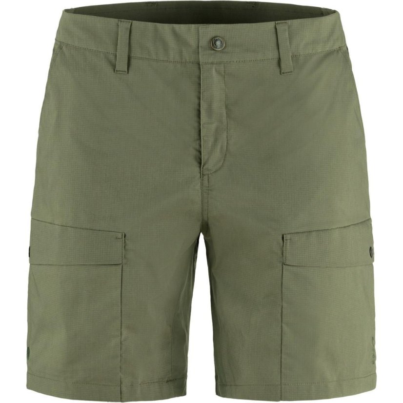 Dámské šortky Fjällräven Abisko Hybrid Trail Shorts W - Kolor: Niebieski, Rozmiar: 38