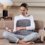 Imetec 16784 gray heated blanket