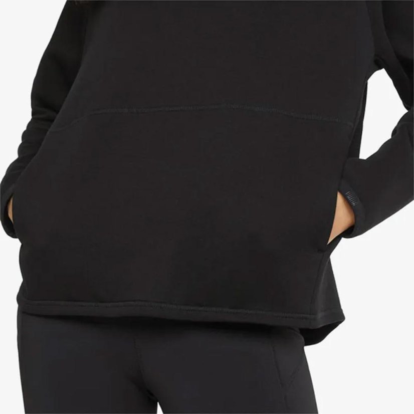 Damen-Sweatshirt Puma Evostripe Hoodie - Farbe: Schwarz, Größe: L