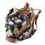 Batoh Target Vintage Retro Floral Black 21962