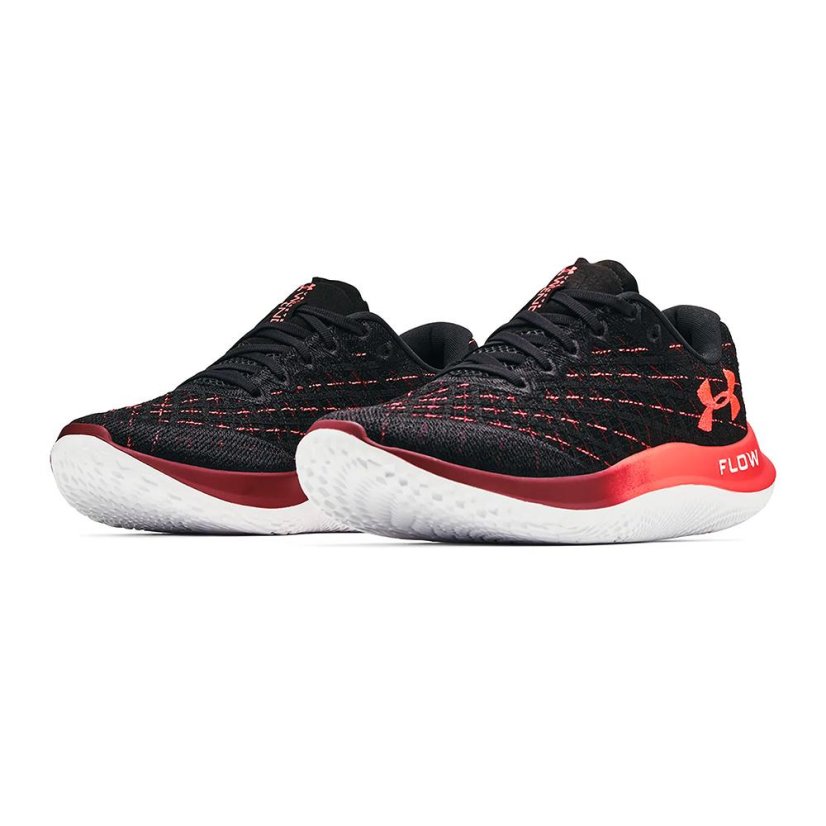 Laufschuhe Under Armour Flow Velociti Wind CLRSFT M - Farbe: Schwarz/Rot, Größe: 44