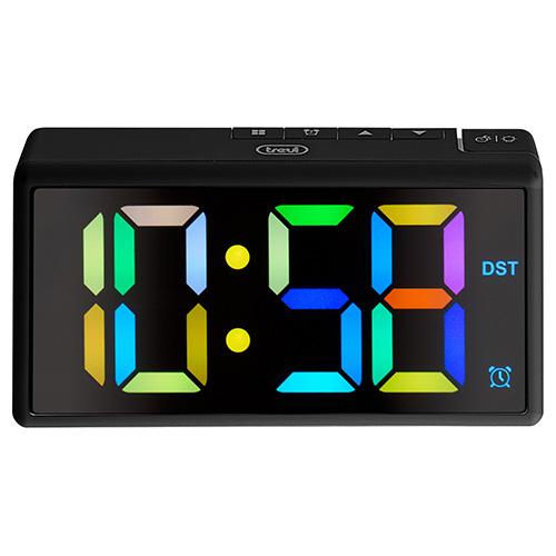 Digitální budík s LED displejem Trevi EC 886 BK černý
