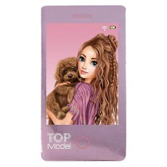 Notizblock in Form eines Mobiltelefons Top Model, Hayden & Doggy