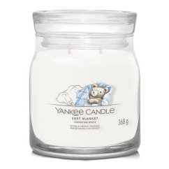 Svíčka Yankee Candle Signature střední, Soft Blanket