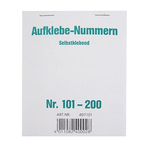 Wolf & Appenzeller self-adhesive numbers