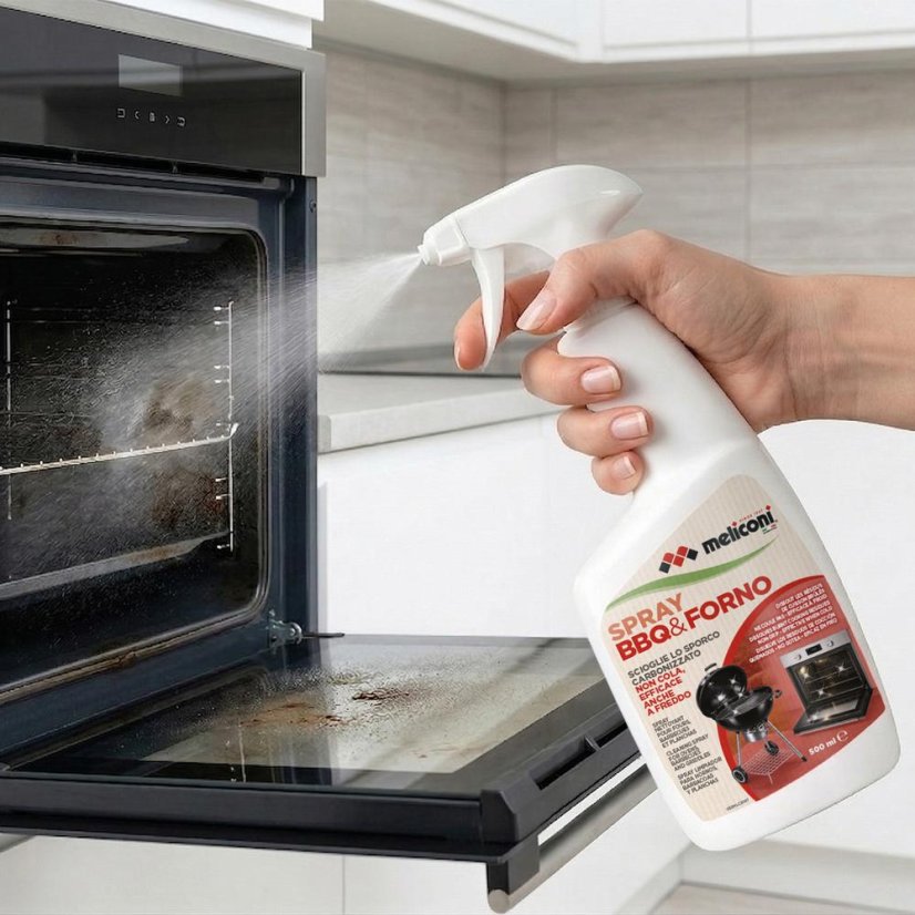 Universelles Reinigungsspray für Grills und Backöfen Meliconi 621037