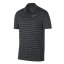 Pánské polotriko Nike Dry Essential Stripe Polo - Barva: Černá, Velikost: S