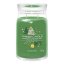 Duża świeca Yankee candle Signature, Shimmering Christmas Tree