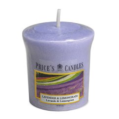 Svíčka Price´s Candles votivní, Lavender & Lemongrass