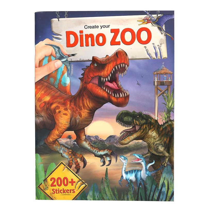 Creative sticker book "Create your own Dino ZOO"