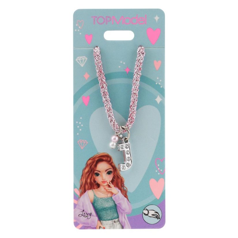 Top Model string bracelet, letter "J" Lexy Top Model string bracelet, letter "J" Lexy