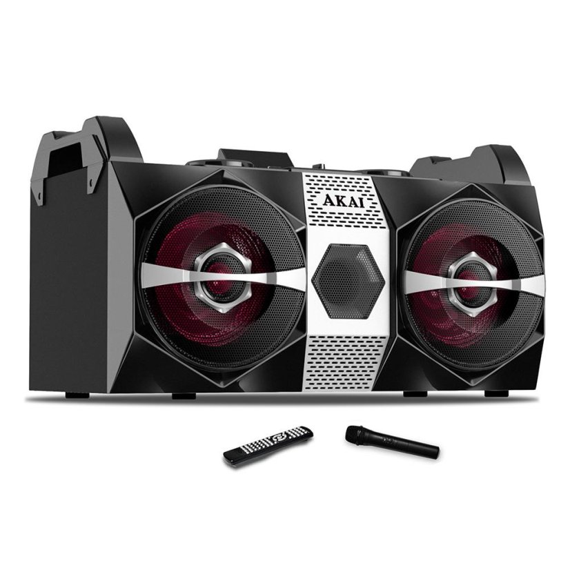 AKAI DJ-S1HB black speaker