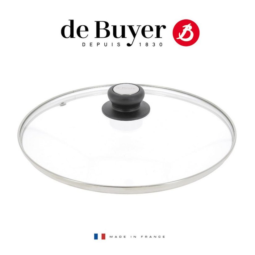Üveg fedél de Buyer 4112.28, 28 cm