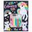 Malbuch mit Filzstiften und Aufklebern Ylvi Neon Colouring Book