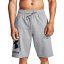 Herren-Shorts Under Armour  Rival FCL Logo - Farbe: Schwarz, Größe: L