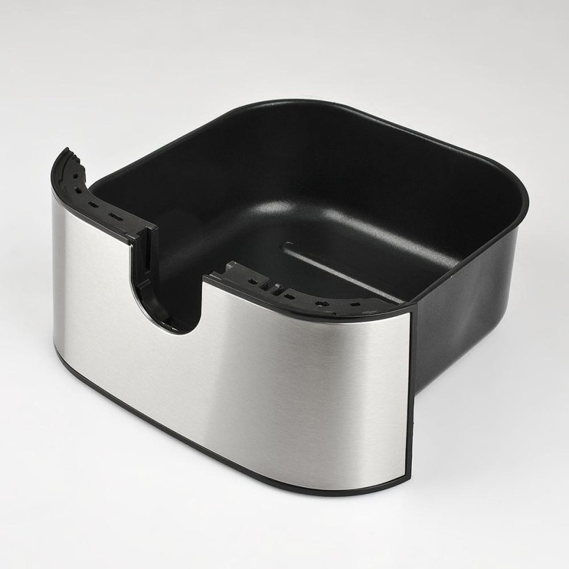 G3Ferrari Friggisano G10125 black and silver hot air fryer