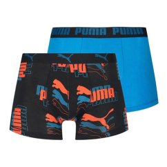 Boxerky Puma Logo Print 2P