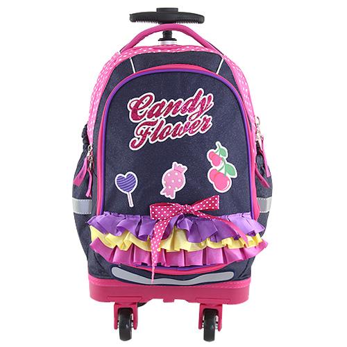 Targett Candy Flower 17917 school trolley backpack