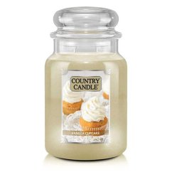 Svíčka Country Candle velká, Vanilla Cupcake