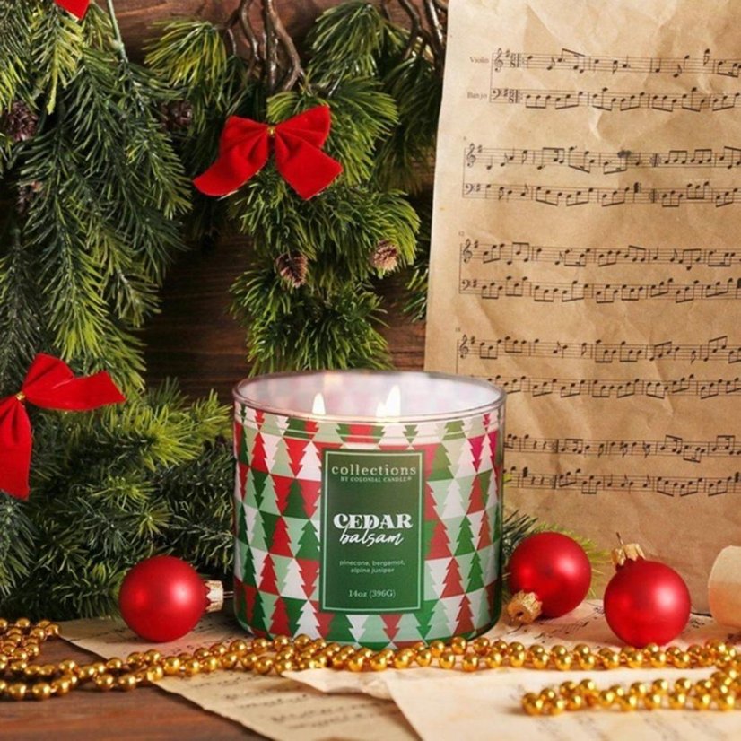 Świeca Colonial Candle Deco, Cedar Balsam